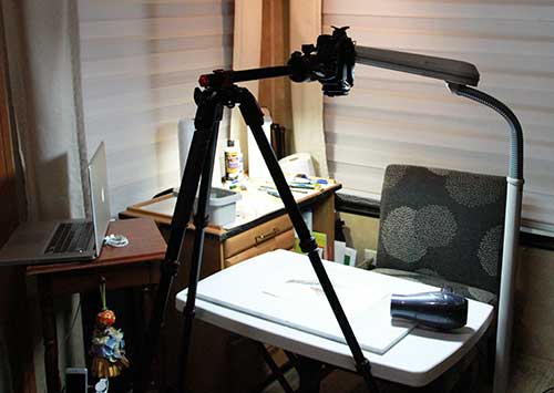 Camera-set-up