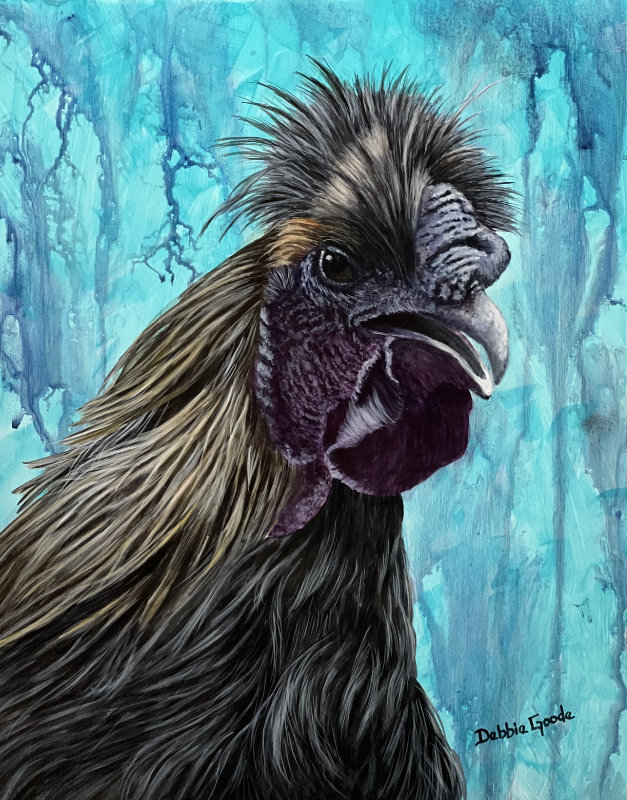 Painting of Rooster